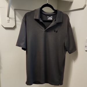 Under Armour Men's Charcoal Polo Shirt